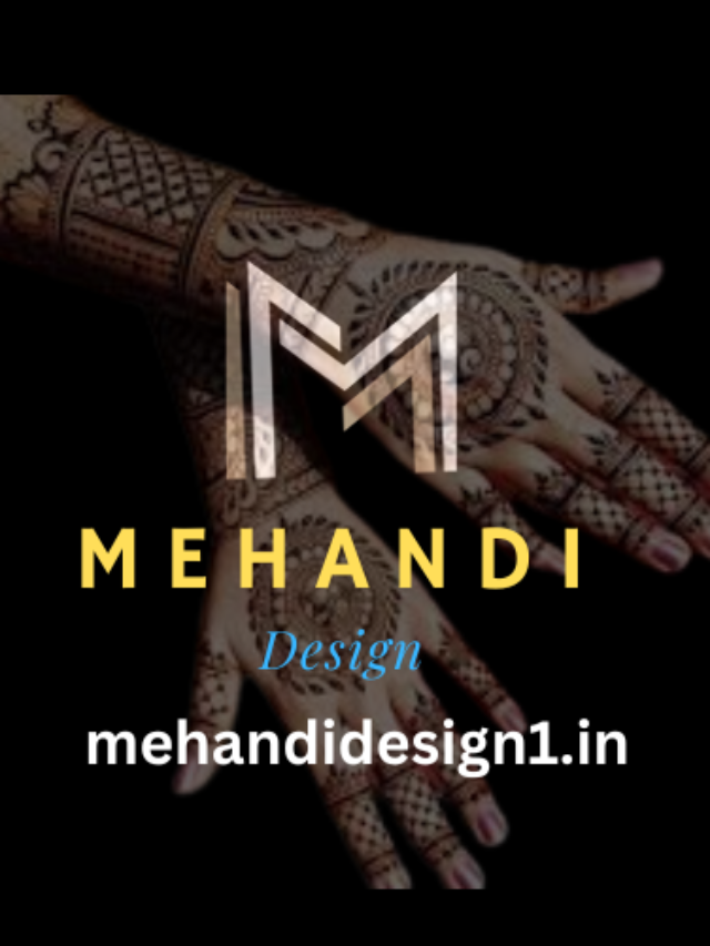 Mehndi design for festivals.